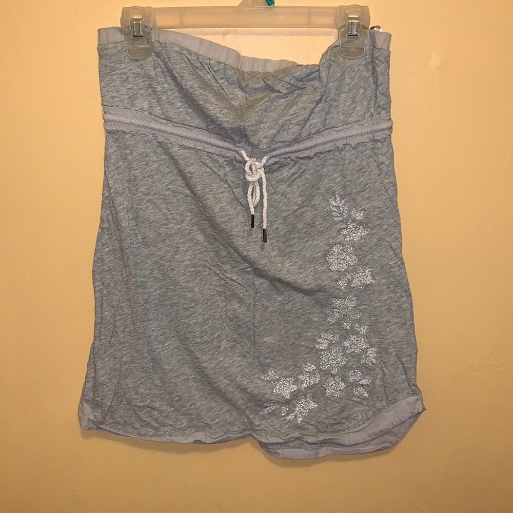 Drawstring tube top
